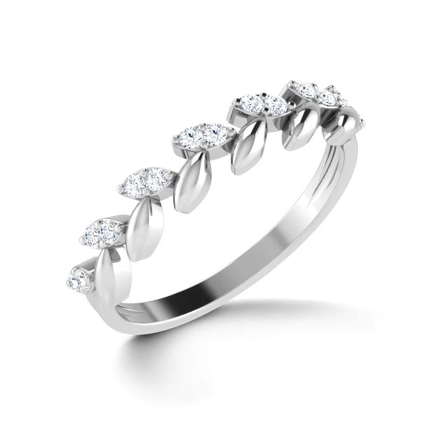 Floral Elegance Diamond Ring - UDJLR34