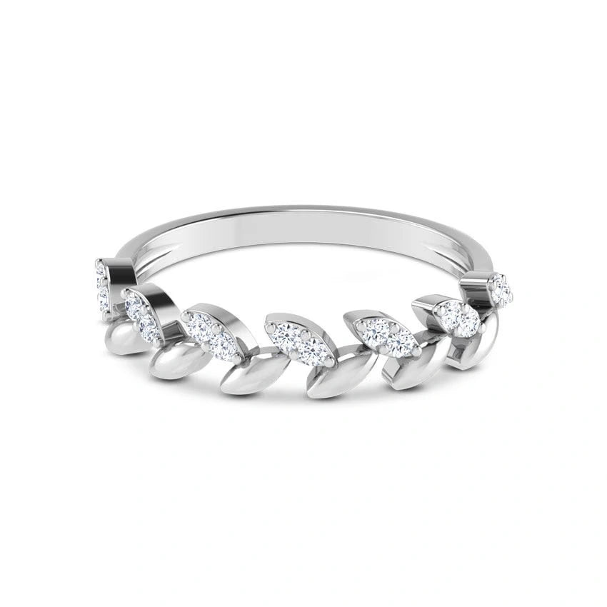Floral Elegance Diamond Ring - UDJLR34