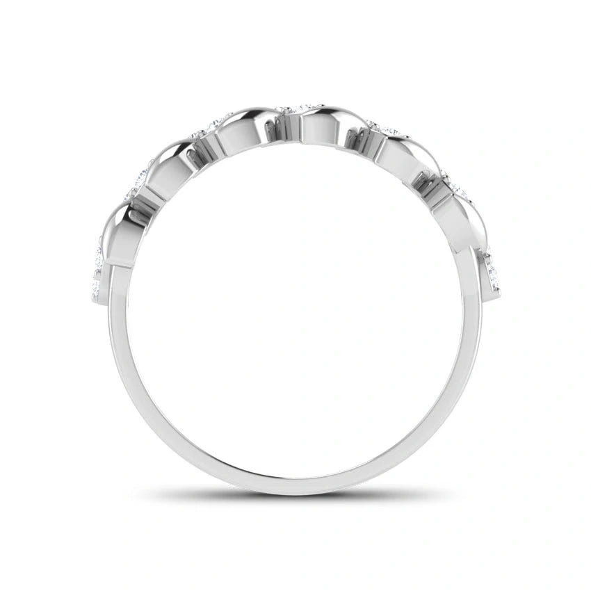 Floral Elegance Diamond Ring - UDJLR34