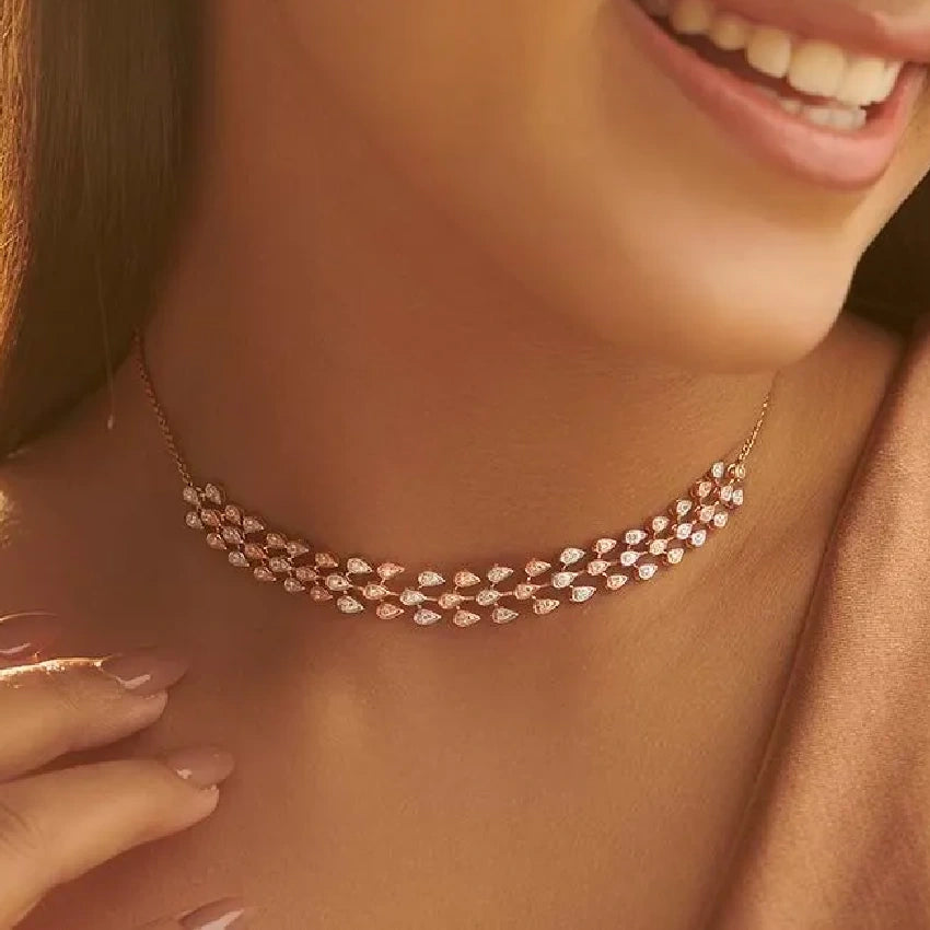 The Vespera Diamond Choker - UDJNL01 - Youdiam