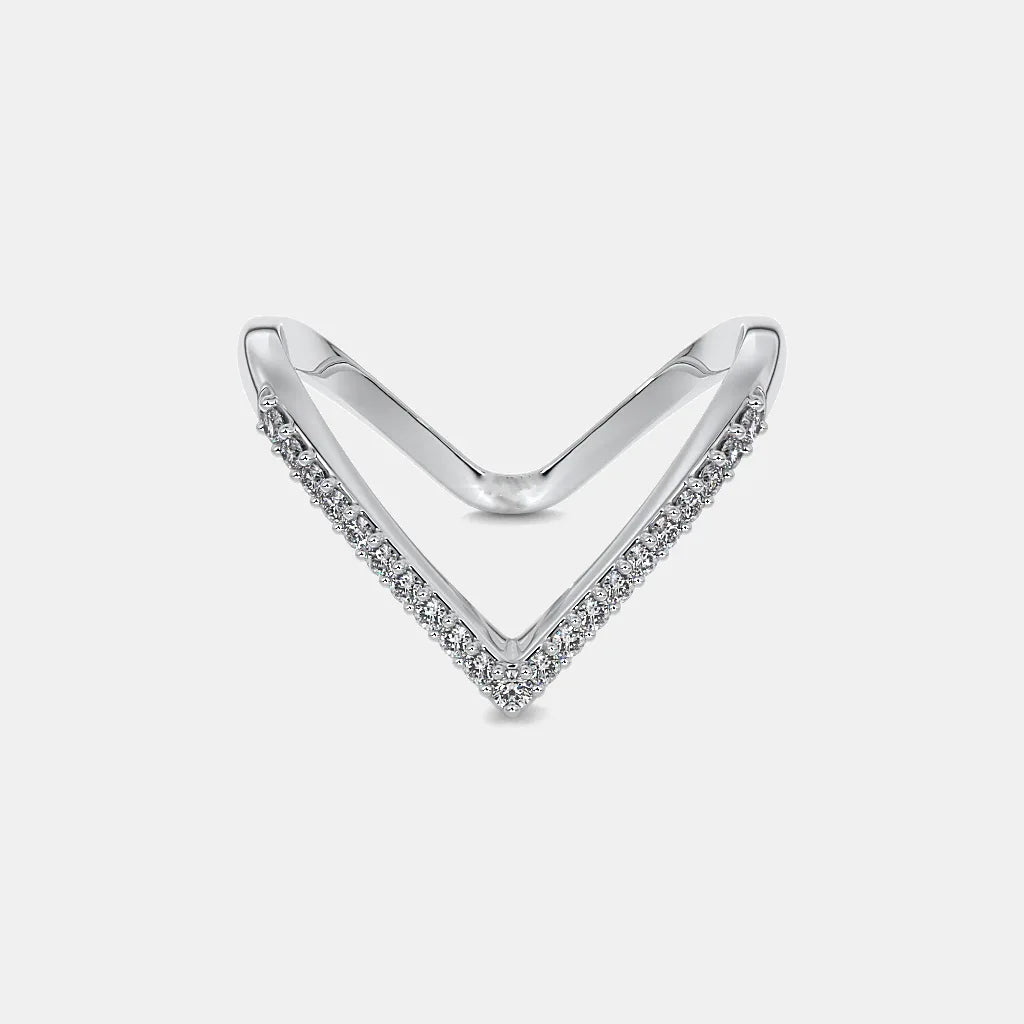 The Aurelia Chevron Ring - UDJLR20 - Youdiam
