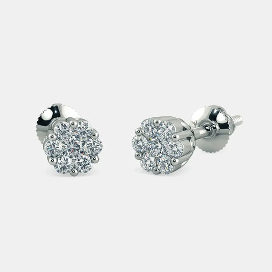 The Evora Stud Earrings - UDJER06 - Youdiam