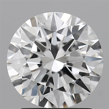 2 CT Round Cut D-VVS1 Natural Diamond with GIA Certificate