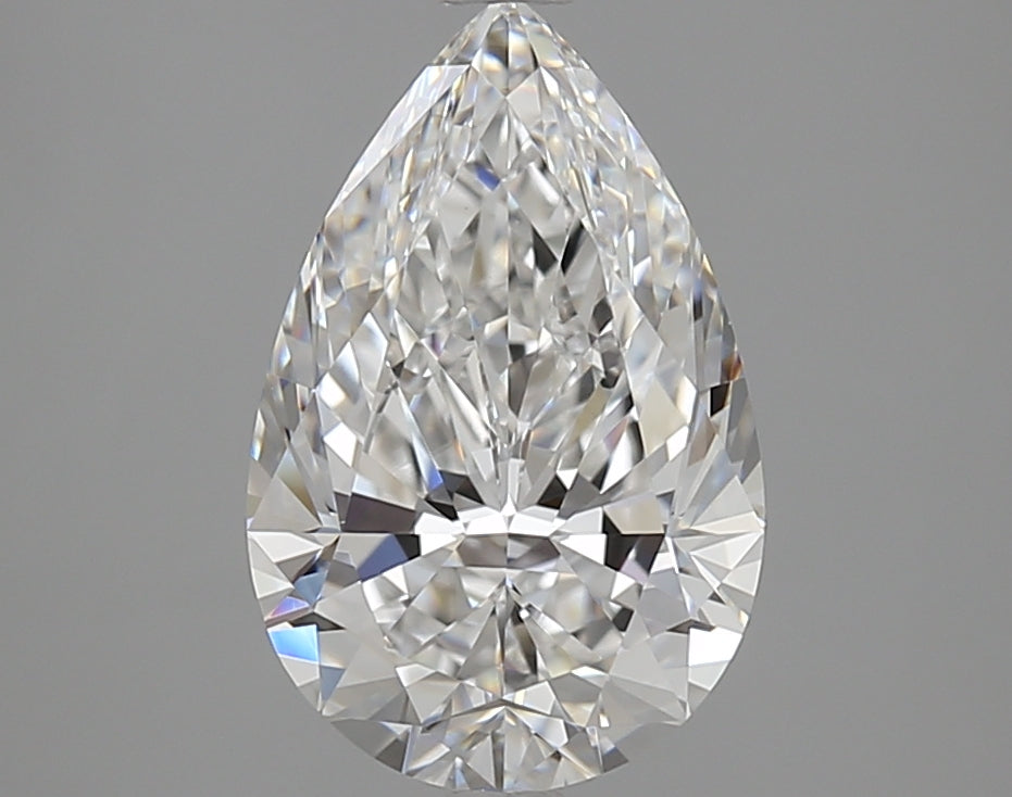 3 CT Pear Cut E-VVS2 Natural Diamond with GIA Certificate
