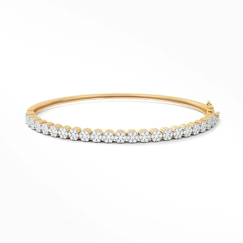 Seraphine Cluster Diamond Bracelet - UDJBL02 - Youdiam