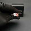 Toi Et Moi with Radiant and Pink Pear Lab Diamonds - EUDJLR63