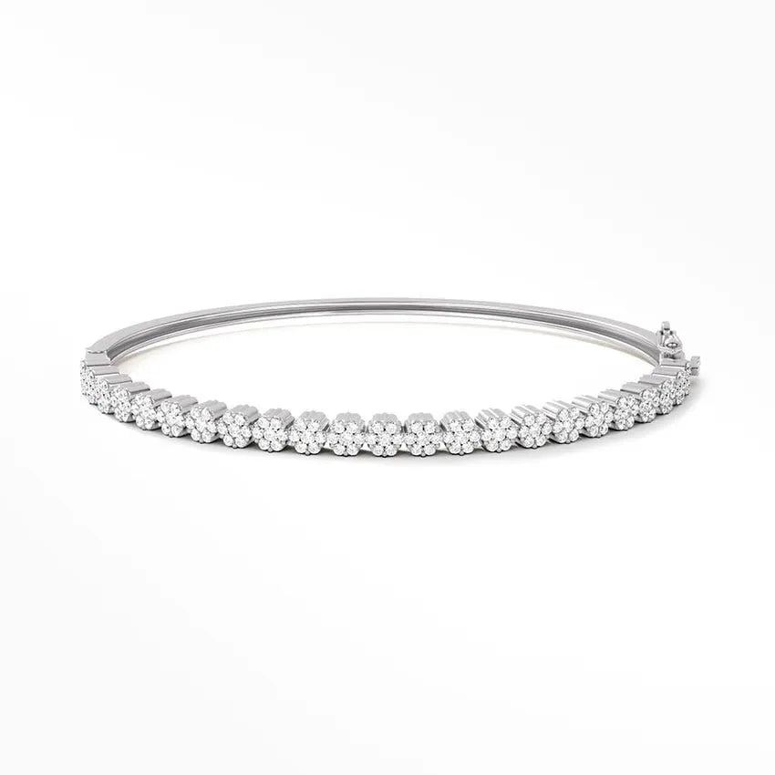 Seraphine Cluster Diamond Bracelet - UDJBL02 - Youdiam