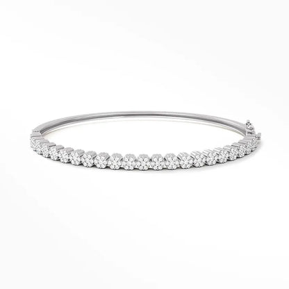 Seraphine Cluster Diamond Bracelet - UDJBL02 - Youdiam