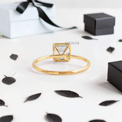 Asscher Lab Diamond Ring - YDJLR56