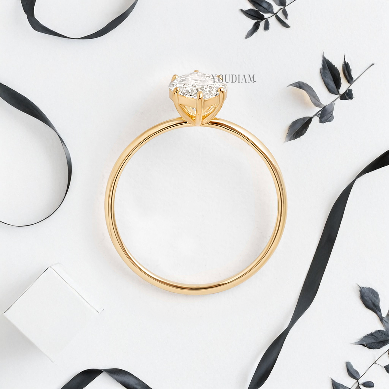 Marquise Lab Diamond Ring - YDJLR40