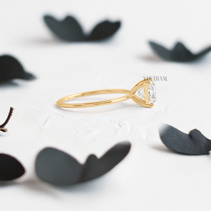 Princess Lab Diamond Ring - YDJLR60