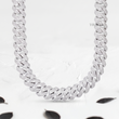 4 Row Cuban Link Chain 15mm with Lab Diamonds - YDJIOC11