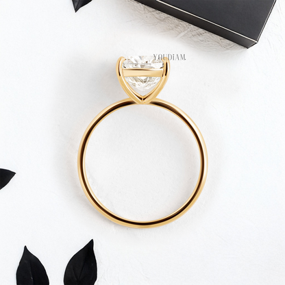 Cushion Lab Diamond Ring - YDJLR34