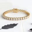 3.80mm Tennis Bracelet with Round Lab Diamonds (D-F, VVS-VS)