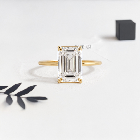 Emerald Lab Diamond Ring - YDJLR28