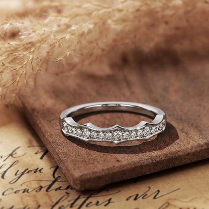 Classic Zig Zag Wedding Ring - UDJLR11 - Youdiam