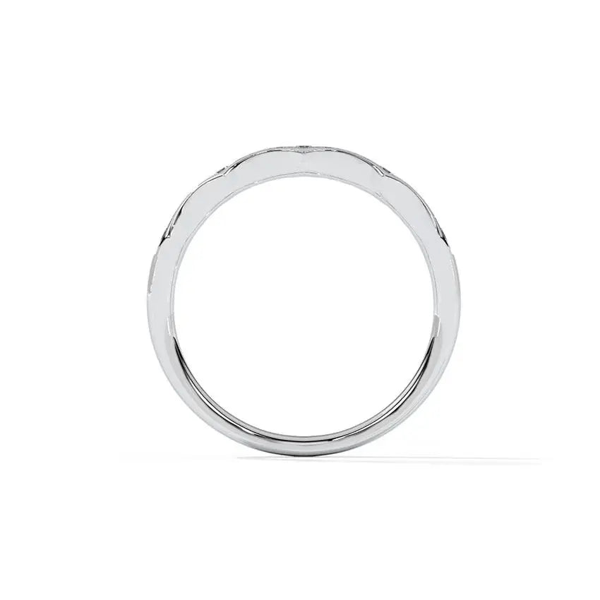 Classic Zig Zag Wedding Ring - UDJLR11 - Youdiam