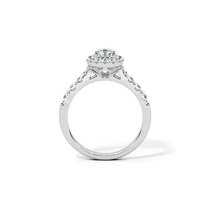 Riva Oval Diamond Ring - UDJLR01 - Youdiam