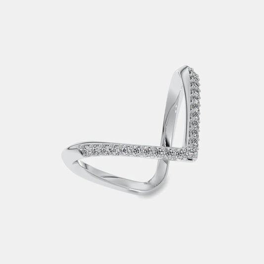 The Aurelia Chevron Ring - UDJLR20 - Youdiam
