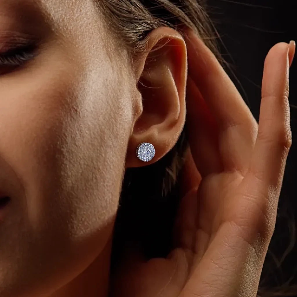 The Estelle Diamond Studs - UDJER07 - Youdiam