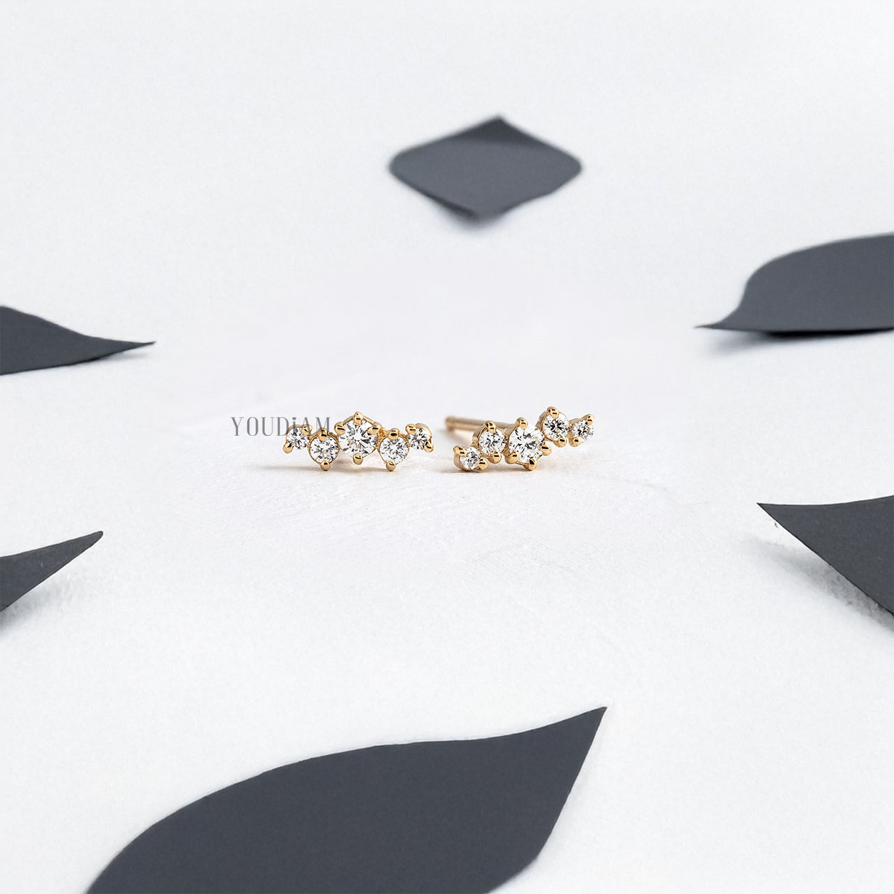 Tiny Diamond Celestial Studs - YDJLE40