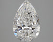 3 CT Pear Cut E-VVS2 Natural Diamond with GIA Certificate