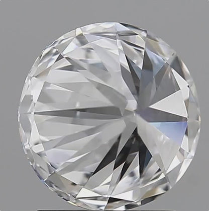 2 CT Round Cut D-VVS1 Natural Diamond with GIA Certificate