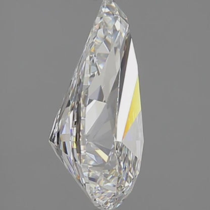 3 CT Pear Cut E-VVS2 Natural Diamond with GIA Certificate