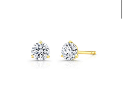 Custom Jewelry Order - 3ctw Lab Diamond Studs Earrings