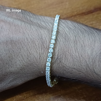 5ctw Round Lab Diamonds Tennis Bracelet - EUDBL10