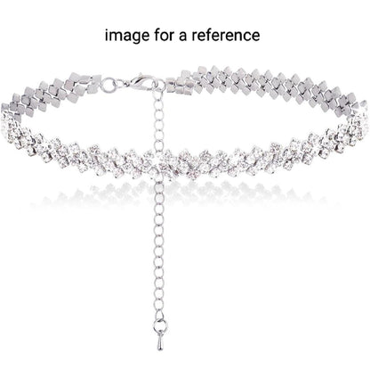 Custom Jewelry Order - Chokar Necklace with Swarovski Zirconia